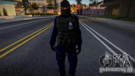 Новый работник полиции для GTA San Andreas