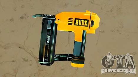 Vice City Beta Nailgun HQ texture для GTA Vice City