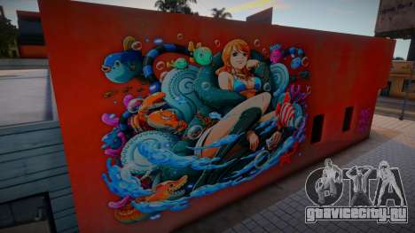 Nami Mural для GTA San Andreas