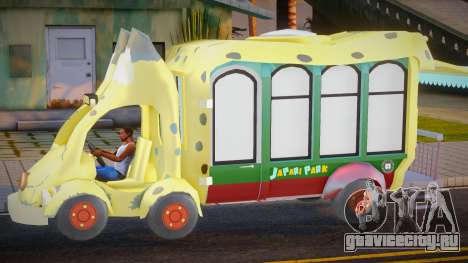 Japary Bus [Kemono Friends] для GTA San Andreas