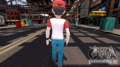 Pokémon Trainer Red (Sun Moon) для GTA 4