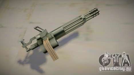 Military olive minigun v1 для GTA San Andreas