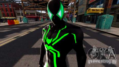 MVC3 Spiderman Black Green для GTA 4