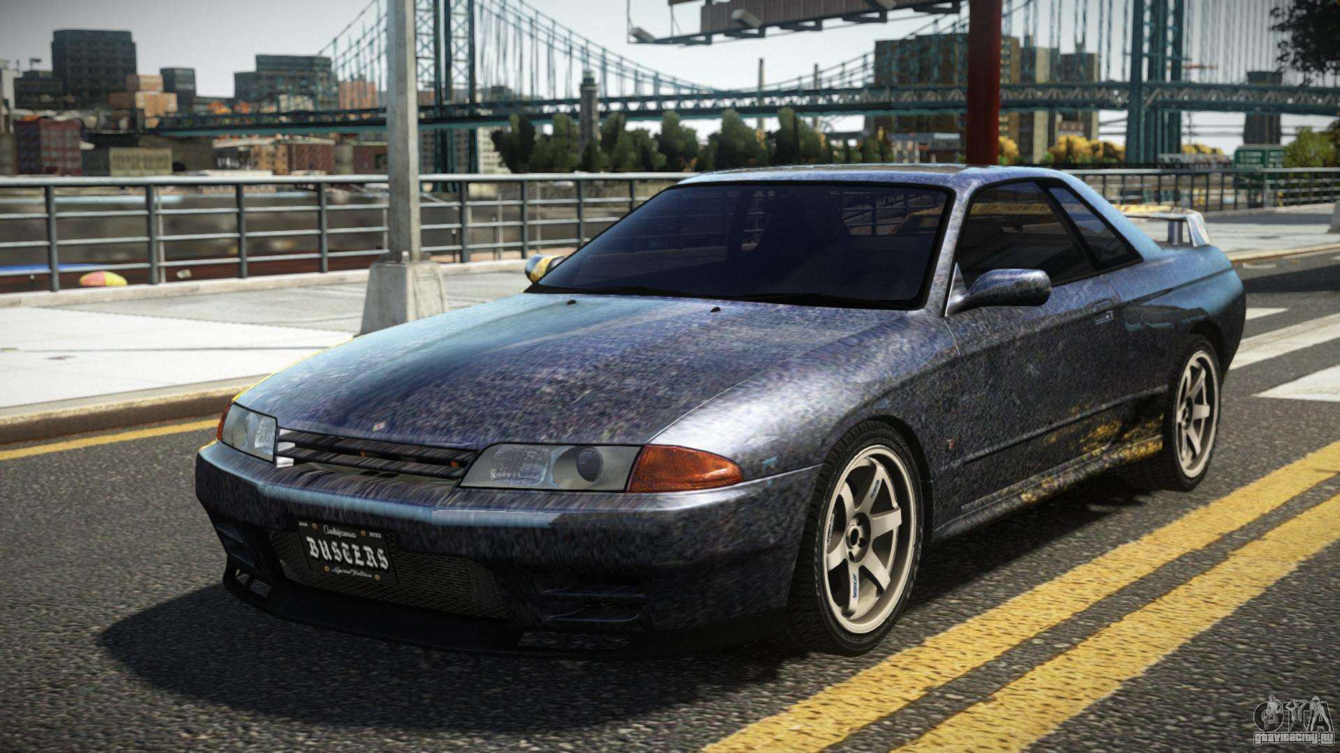 Nissan Skyline R32 ST V-Spec S2 для GTA 4