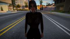 Девушка в симпатичном наряде для GTA San Andreas