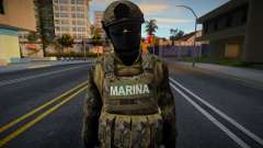Skin De La Secretaria De Marina 2 для GTA San Andreas