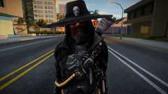 Kreuger - Black Hat from COD Mobile для GTA San Andreas