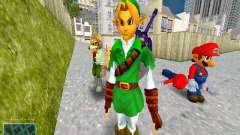 Link from Super Smash Brothers Melee для GTA San Andreas