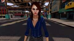 Jill Valentine Secretary Mod (Ped) для GTA 4