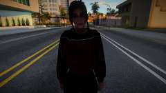 Свитшот и черные лосины 1 для GTA San Andreas