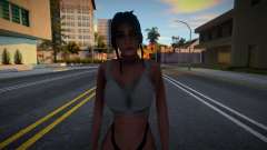 Девушка в топике и нижнем белье для GTA San Andreas