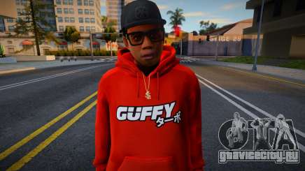 Lamar Davis Casual V2 DLC The Contract для GTA San Andreas