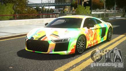 Audi R8 V10 Plus Racing S10 для GTA 4