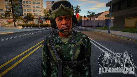Skin Exercito Brasileiro Cavalaria Blindada 3 для GTA San Andreas