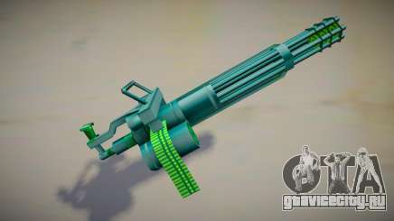 Green Goo minigun v2 для GTA San Andreas