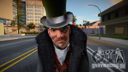 Mr Pingüino de Batman Arkham City con sombrilla для GTA San Andreas