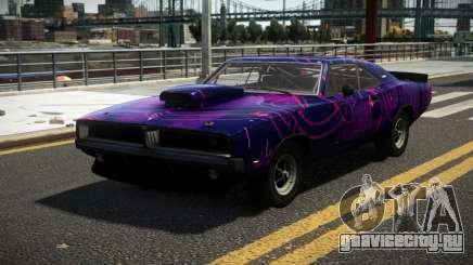 1969 Dodge Charger RT R-Tune S7 для GTA 4