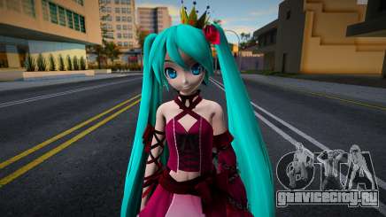 PDFT Hatsune Miku Vintage Dress для GTA San Andreas