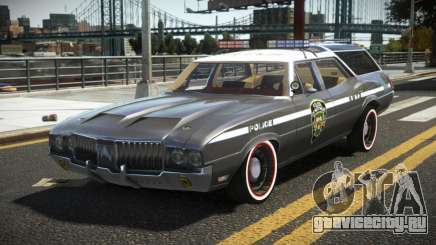 Oldsmobile Vista Cruiser Police V1.1 для GTA 4