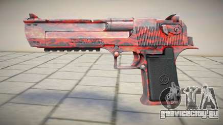 Desert Eagle Red 1 для GTA San Andreas