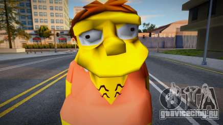 Barney Gumble De Los Simpson для GTA San Andreas