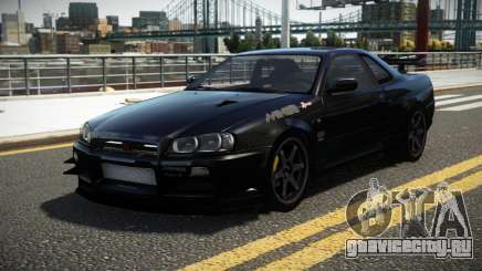 Nissan Skyline R34 LT-M для GTA 4