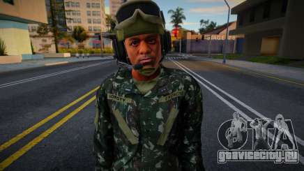 Skin Exercito Brasileiro Cavalaria Blindada 2 для GTA San Andreas