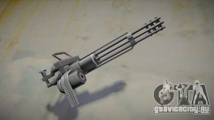 Retextured Minigun v3 для GTA San Andreas