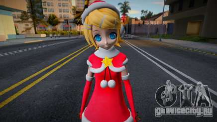 PDFT Kagamine Rin Christmas для GTA San Andreas