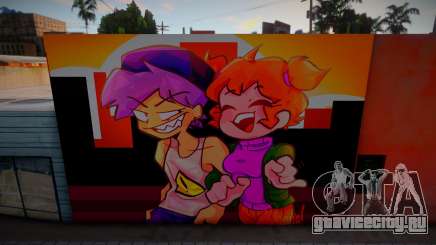 Mural D-Sides Boyfriend And D-Sides Girlfriend для GTA San Andreas