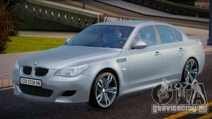 BMW M5 E60 UKR Plate для GTA San Andreas