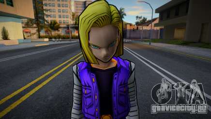 Android 18 from DBZ Shin Budokai для GTA San Andreas