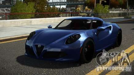 Alfa Romeo 4C LT для GTA 4