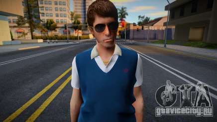 Tony Montana Casual V3 Golfer Outfit DLC The Con для GTA San Andreas