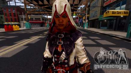 Aveline Assassin with Hood PED 2 для GTA 4