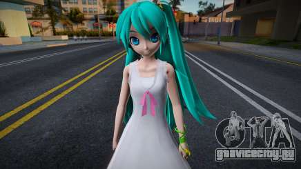 PDFT Hatsune Miku White Gown для GTA San Andreas