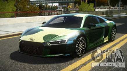 Audi R8 V10 Plus Racing S1 для GTA 4