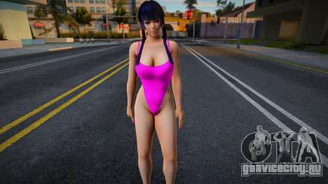 Nyotengu Pink Swimsuit для GTA San Andreas
