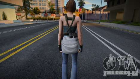 Jill Valentine with jeans (Resident Evil 3) для GTA San Andreas