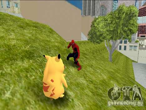 Pikachu from Super Smash Brothers Melee для GTA San Andreas