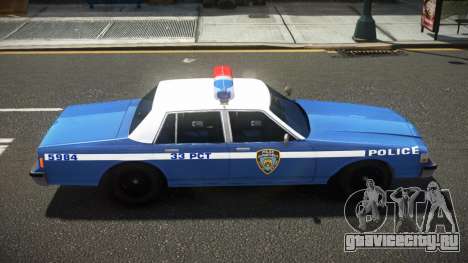 Chevrolet Caprice 85th Police для GTA 4