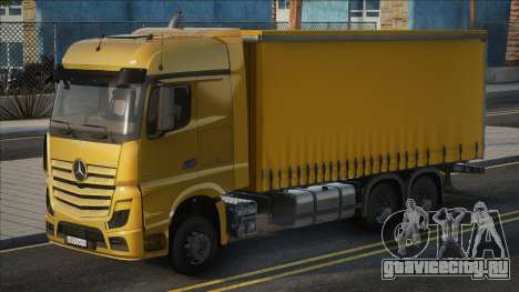 Mercedes-Benz Actros Yellow для GTA San Andreas