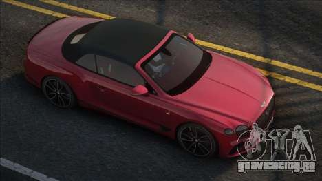 Bentley Continental GT Red CCD для GTA San Andreas