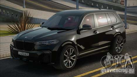 BMW X7 XDrive D50 Black для GTA San Andreas