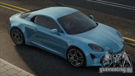 Alpine A110 Blue для GTA San Andreas