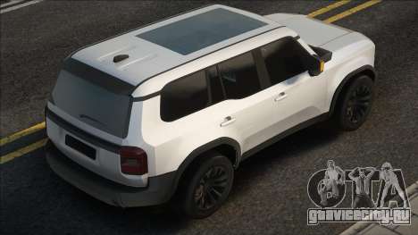 Toyota Land Cruiser 2024 White для GTA San Andreas