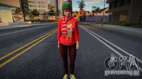 Hitomi Merry Christmas для GTA San Andreas