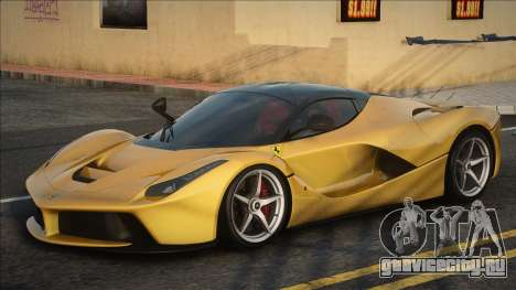 Ferrari Laferrari 2013 Yellow [HQ] для GTA San Andreas