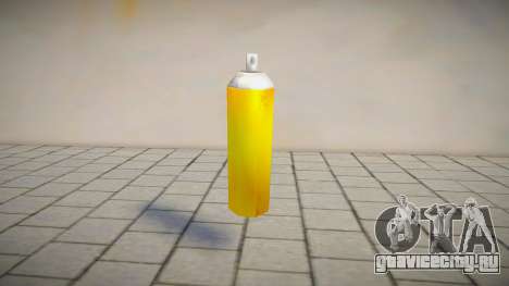 Yellow Spraycan для GTA San Andreas