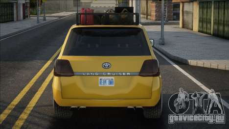 Toyota Land Cruiser Yellow для GTA San Andreas